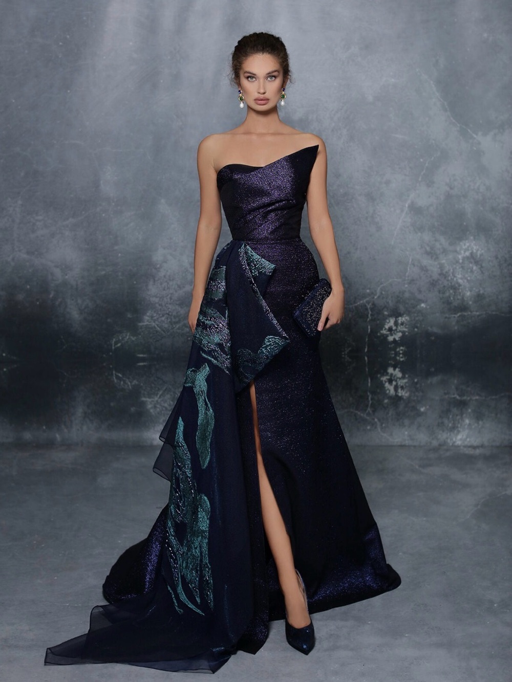 Tarek Ediz Feris Evening Gown